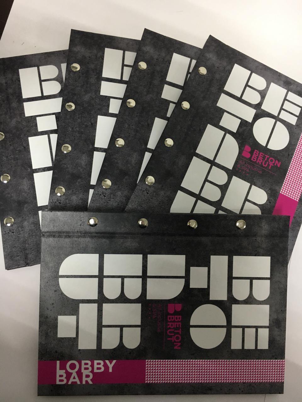 Дизайн и печать меню для ресторанов и кафе