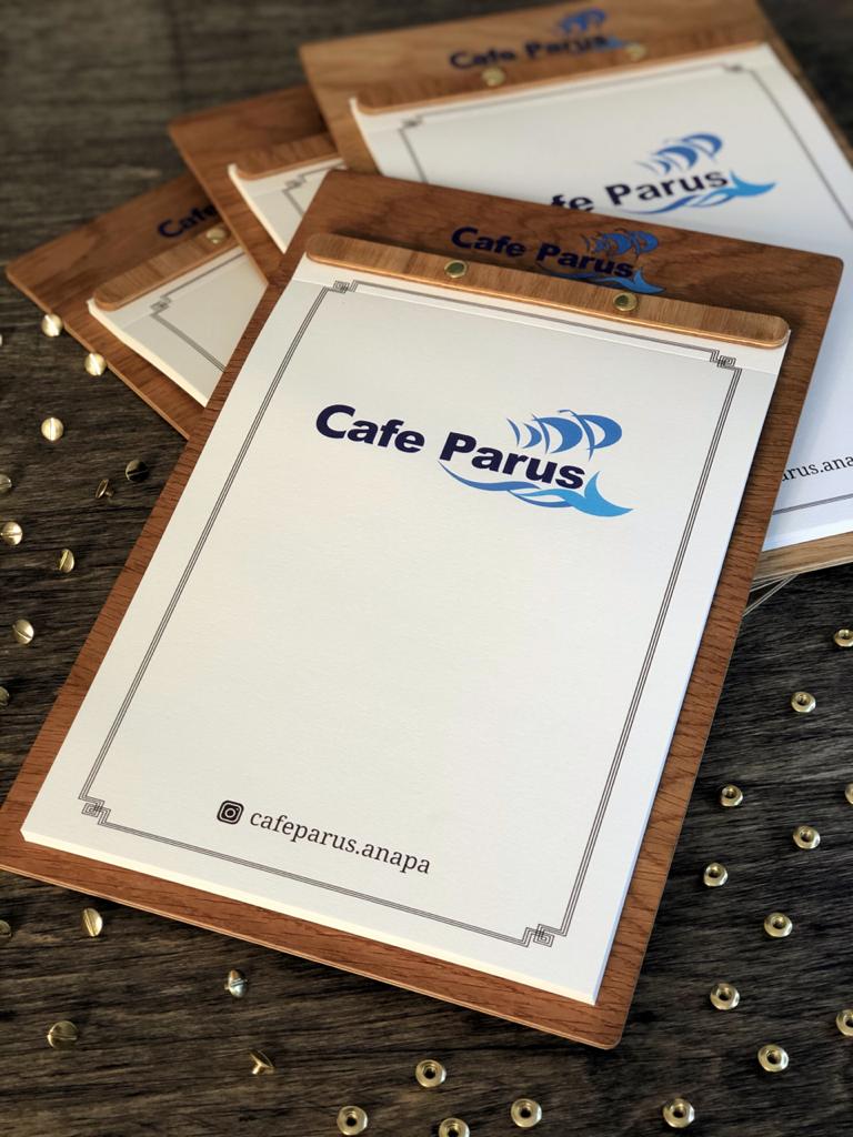 Дизайн и печать меню для ресторанов и кафе